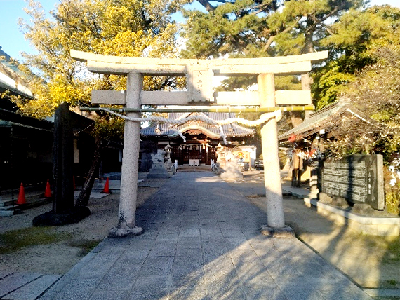 初詣にお参りした兵主神社